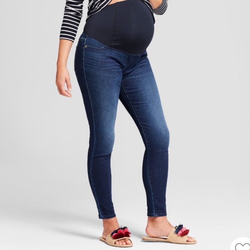 Isabel Maternity by Ingrid & Isabel | Maternity Over Belly Skinny Jeans